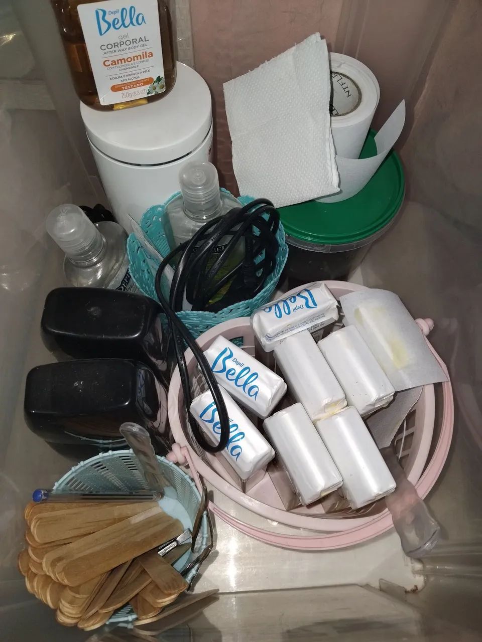 Maca,  escadinha  e materiais de depilação  - Foto 3