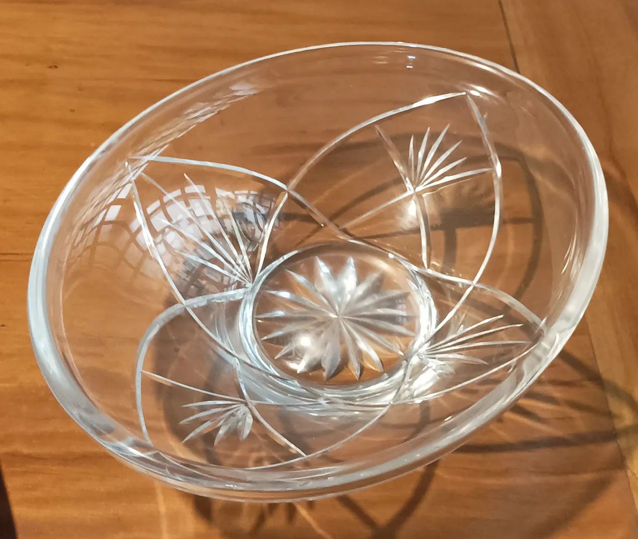 Centro de mesa / fruteira vintage lapidado  - Foto 4