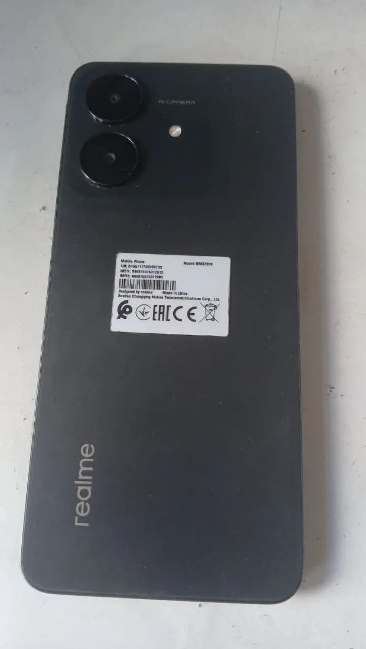 Celular telefone REALME NOTE 60X-1280GB NOVÍSSIMO * - Foto 3