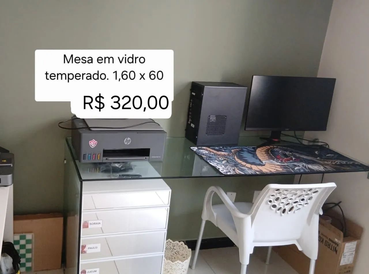 Mesa vidro.