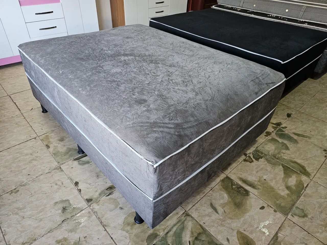 Cama unibox nova Molas ensacada  - Foto 4