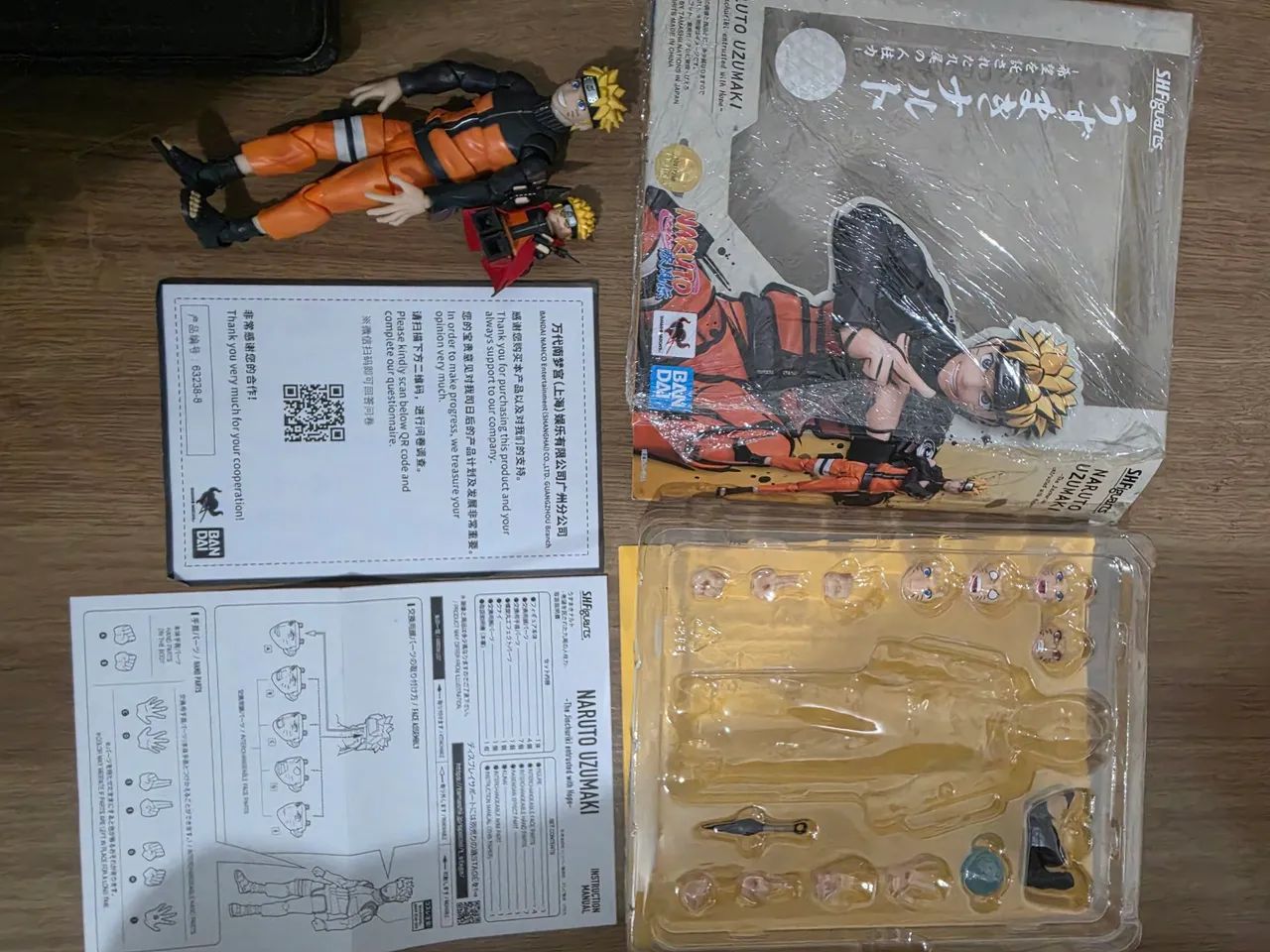 Naruto sh figuarts original completo + extra - Foto 3