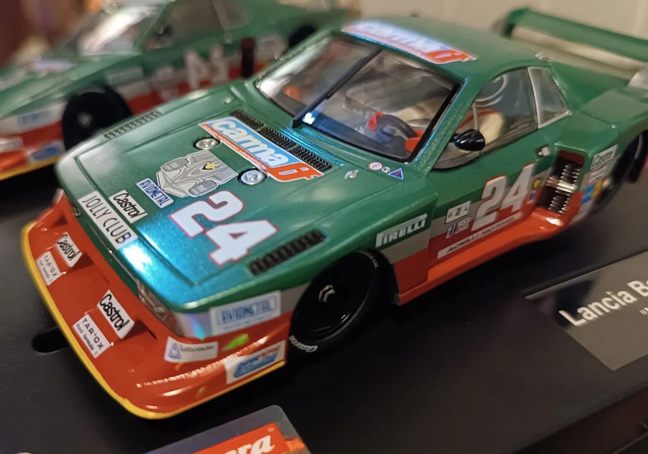 Autorama Carrera Evolution Lancia Beta Montecarlo Turbo #24