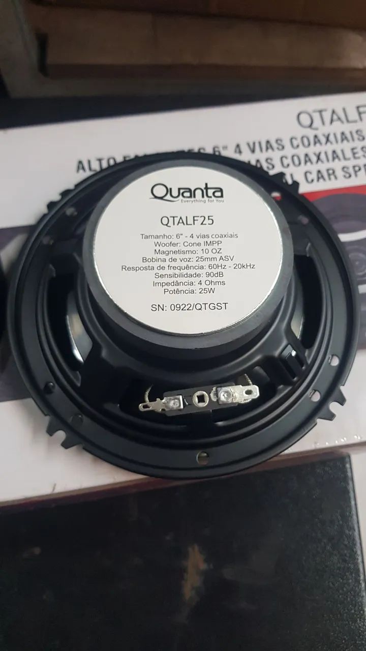 Par de Alto Falantes 6 polegadas. Ótimo Qualidade. Novo - Foto 3