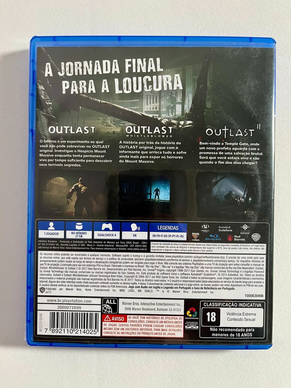 Outlast Trinity PS4 (Seminovo)  - Foto 2