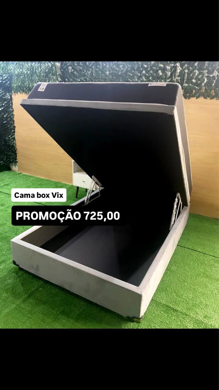 Cama box baú casal 