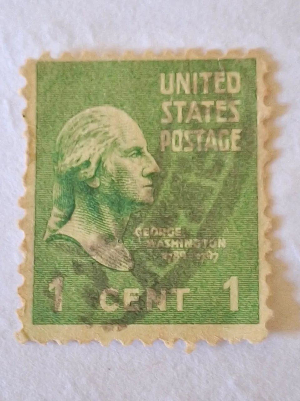 Antiguidade George Washington 1789-1797 1c 