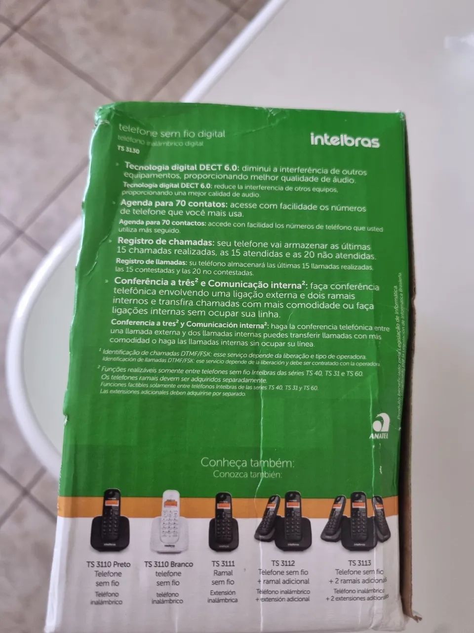Telefone sem fio Intelbras - Foto 4
