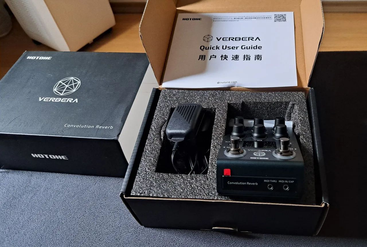 Pedal Hotone Verbera Dual Reverb Convolution Impulse Response IR - Foto 3