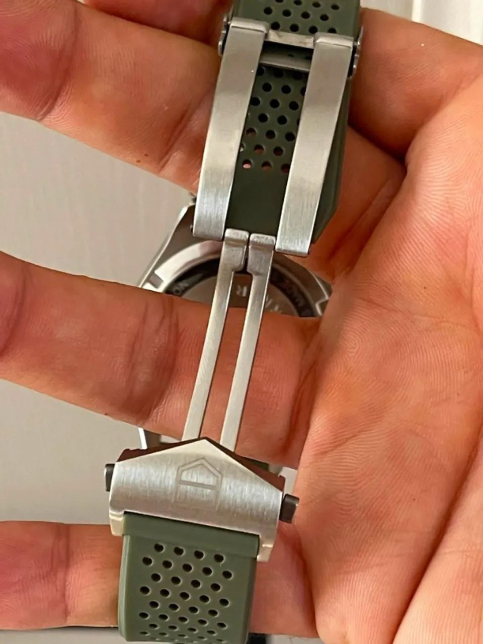 Relógio TAG HEUER CARRERA PORSCHE 100% FUNCIONAL  - Foto 5
