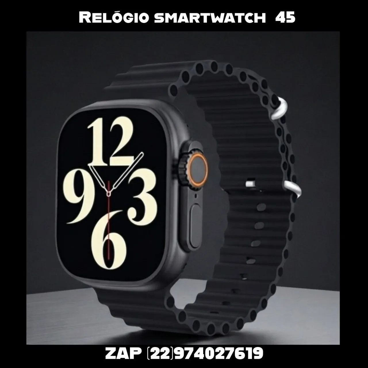 Relógio smartwatch 45 