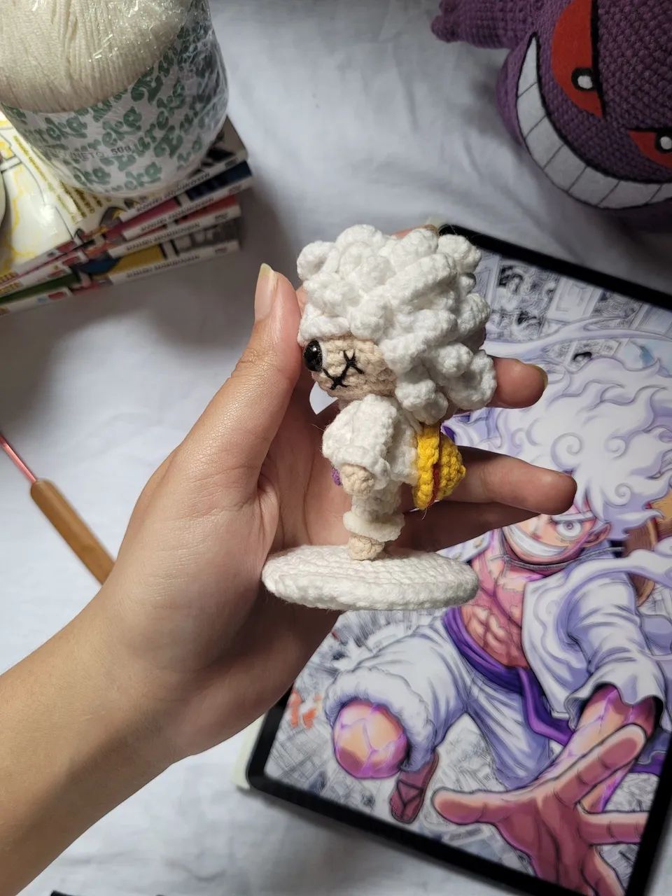 Amigurumi Luffy One piece crochê  - Foto 2