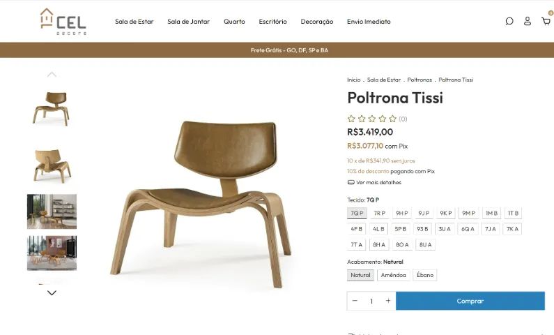 Vendo poltrona alto padrão - Foto 3