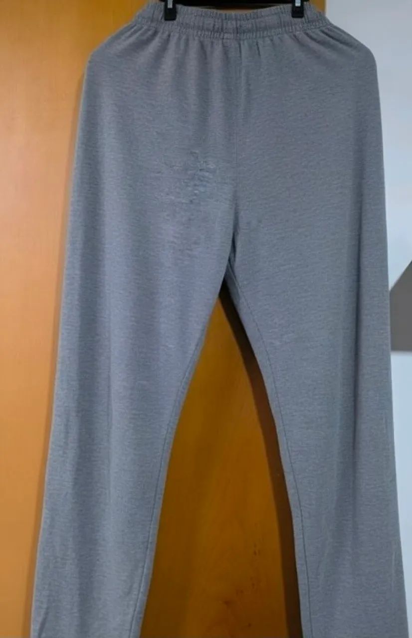 calça pijama lupo cinza p