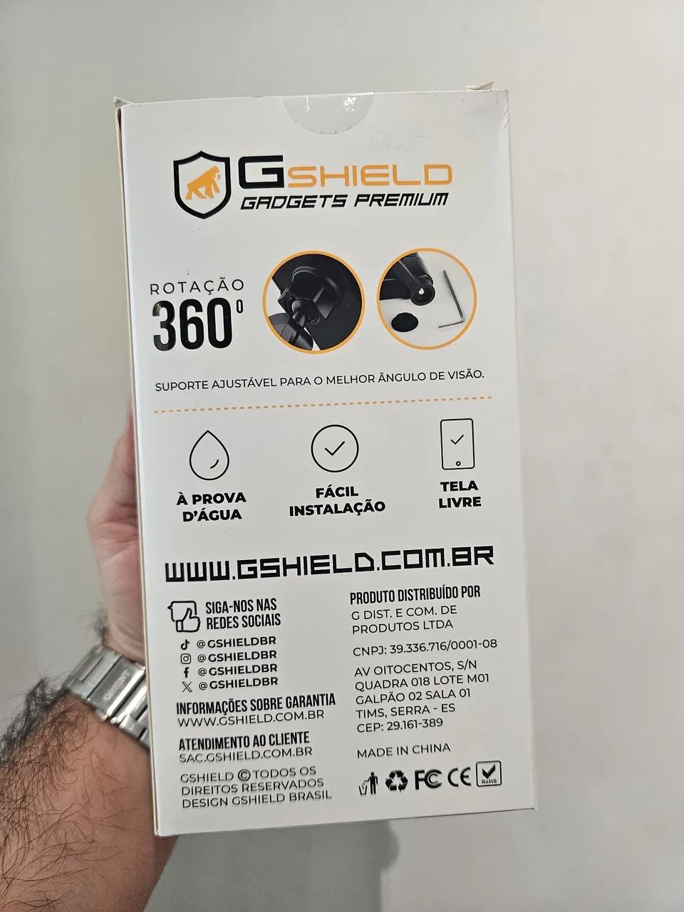 Suporte para Celular 360° A Prova D'água  - Foto 2
