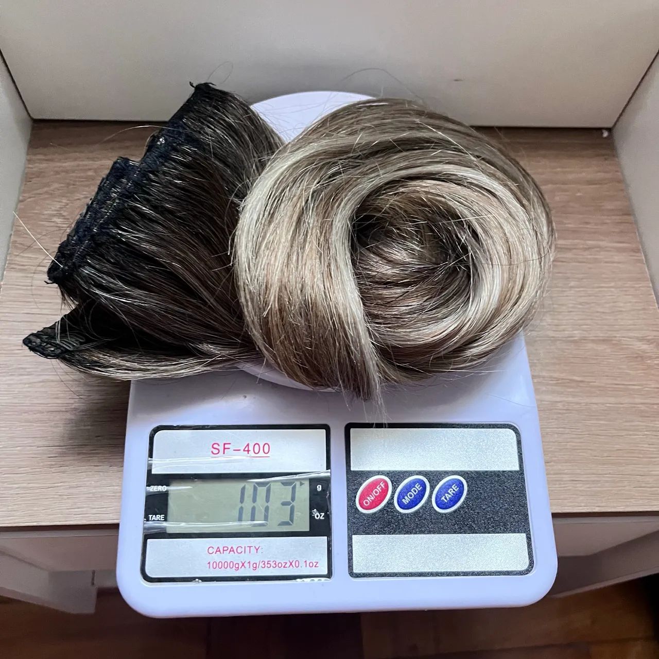 Cabelo Brasileiro Humano- loiro mesclado  - Foto 4