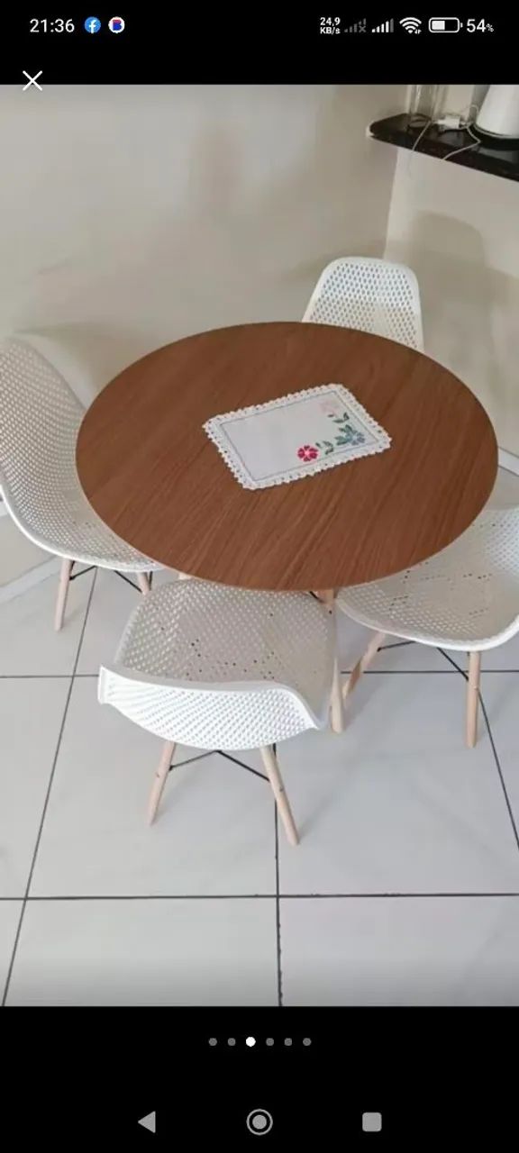 Mesa de 4 cadeiras  - Foto 2