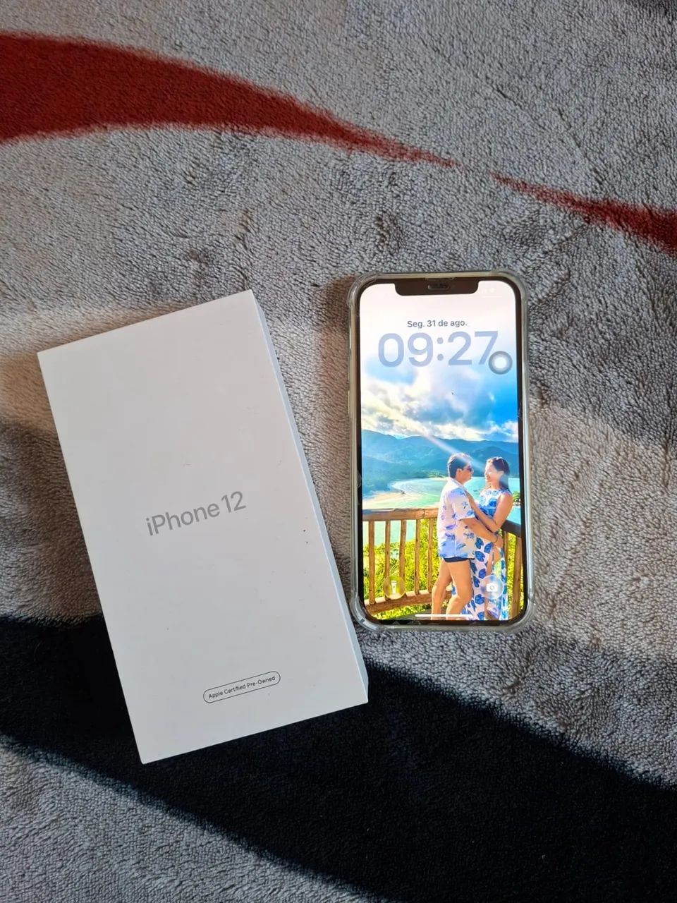 iPhone 12 256gb cor verde água 