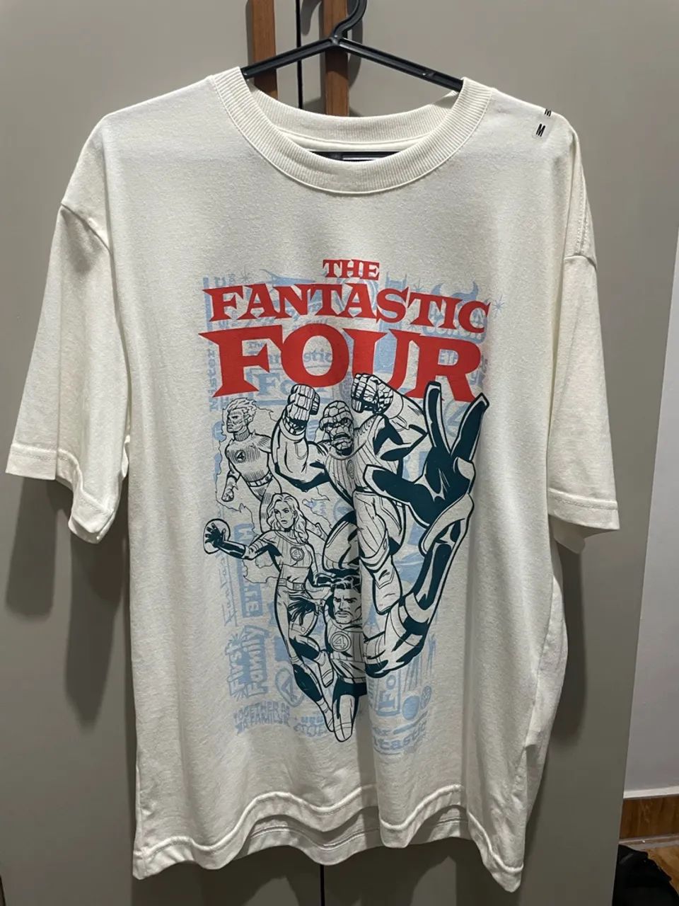 Camisa C&A quarteto fantástico 