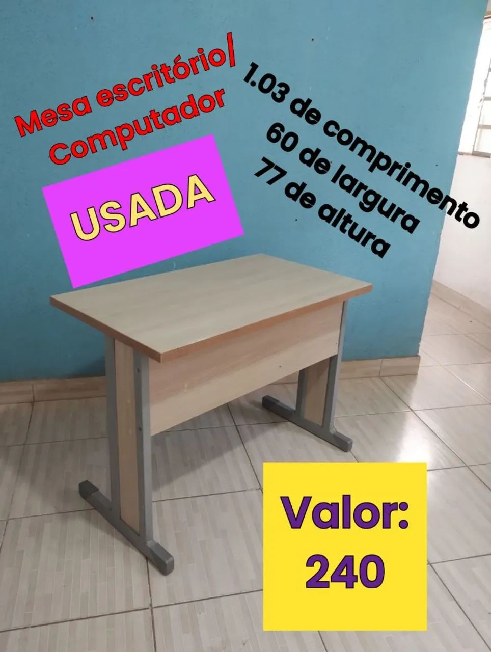 Mesa p escritório - ENTREGO 