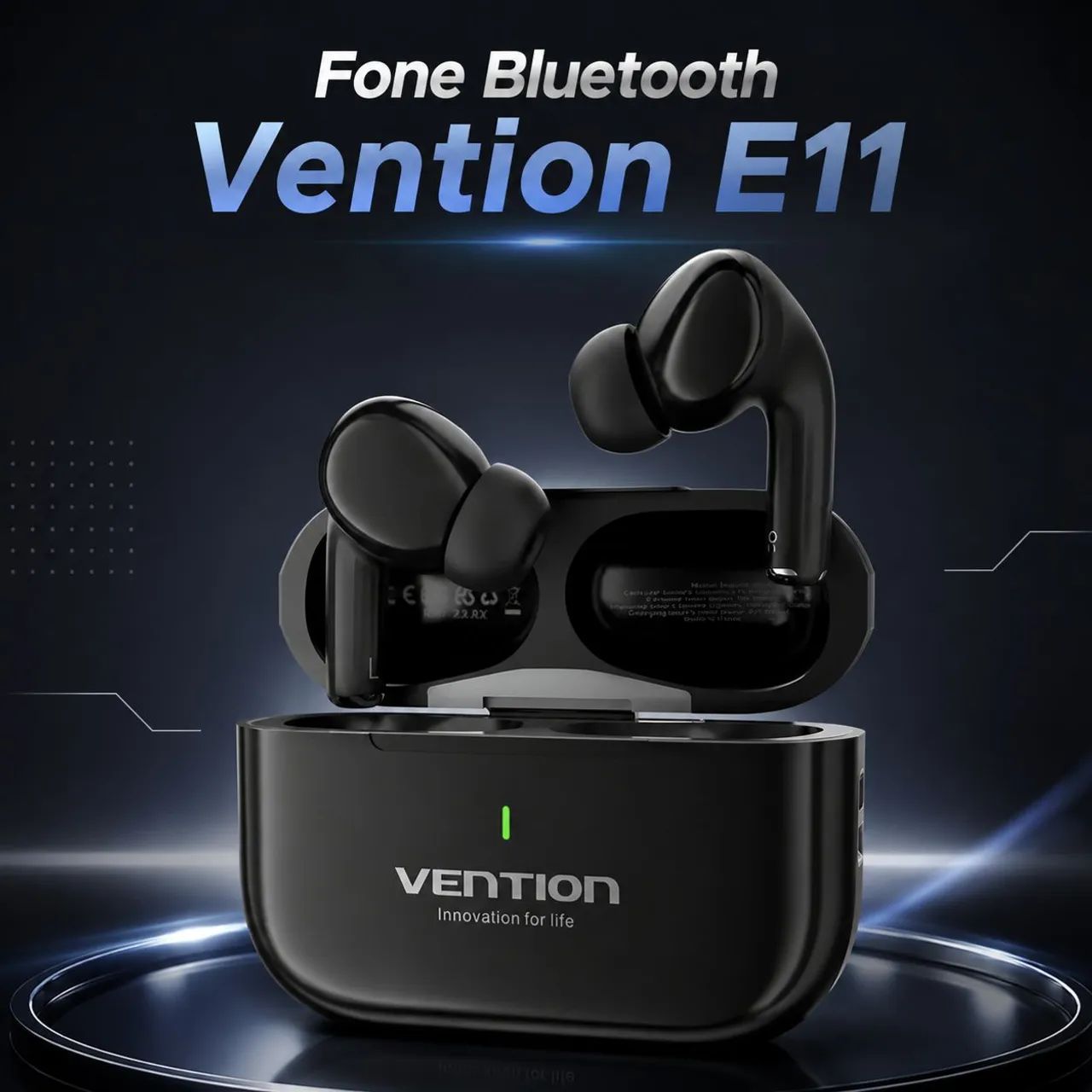 Fone de Ouvido Bluetooth Vention E11 - Entrega Grátis 