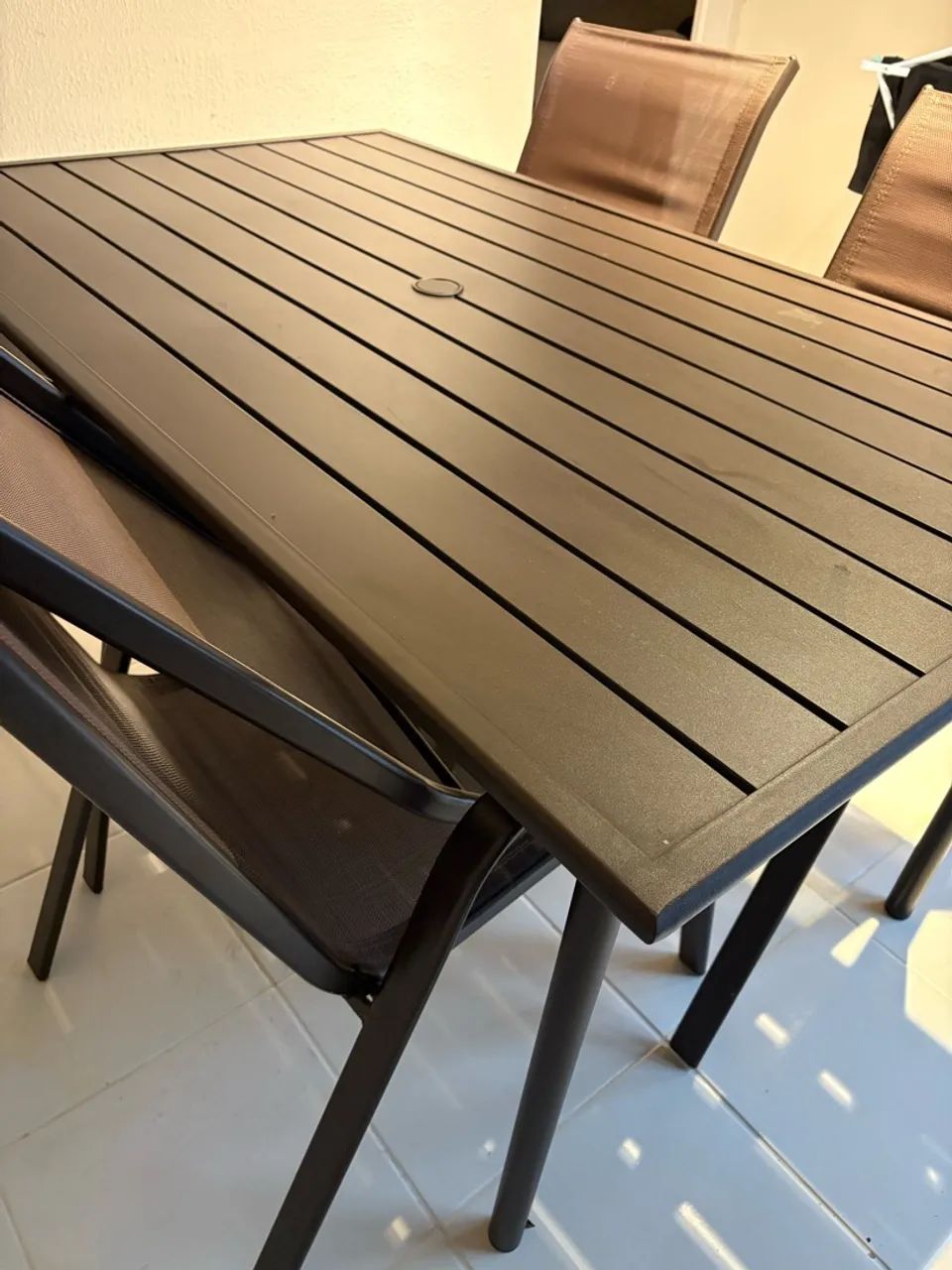 Jogo de mesa para área externa/jardim - Foto 4