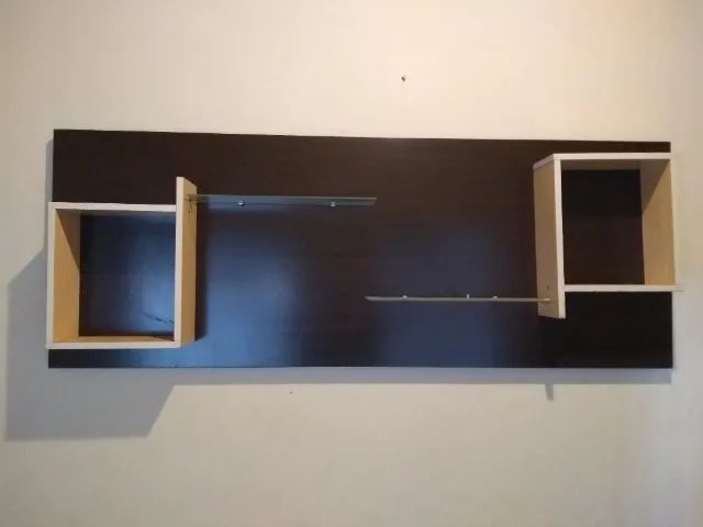 Painel de parede com nichos