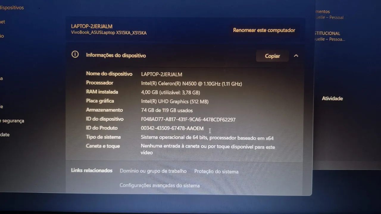 Notebook ASUS  - Foto 2