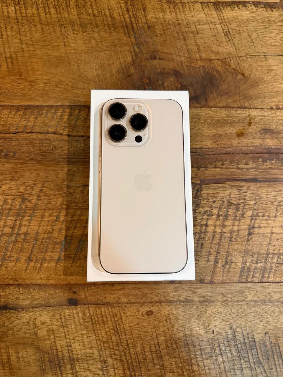 iPhone 16 pro branco titanium 128GB - Foto 3