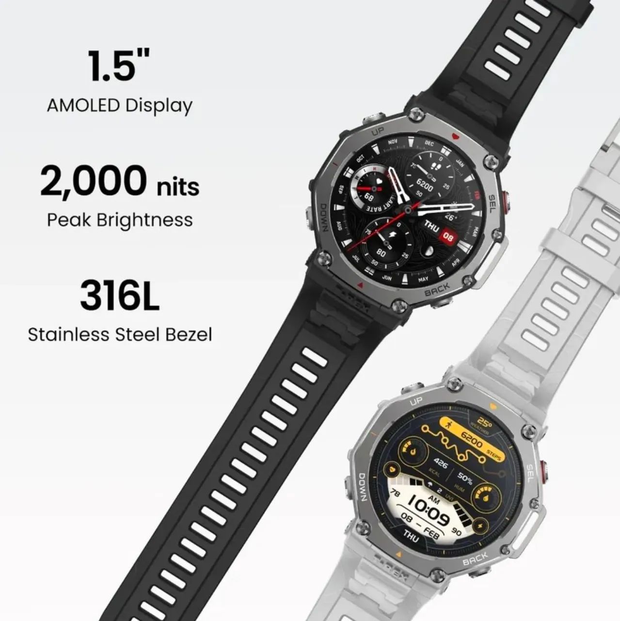Smartwatch Amazfit T-rex 3 1,5 Amoled - Foto 3
