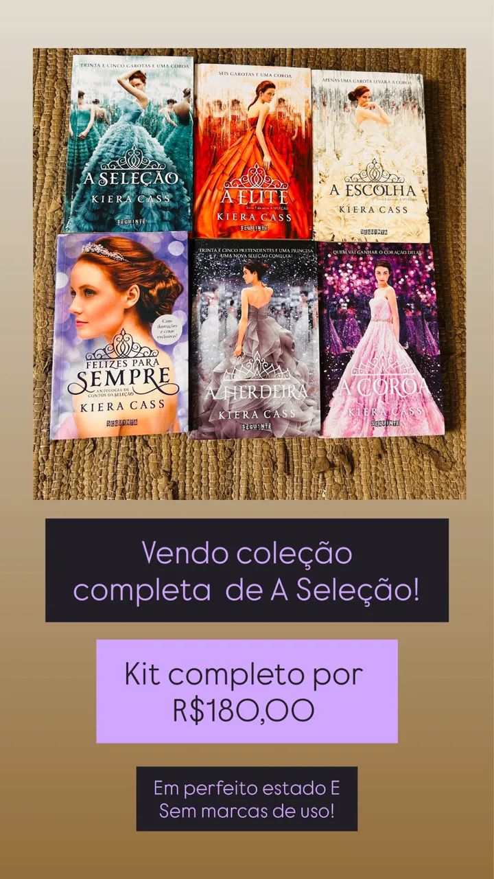 Livros em ótimo estado 