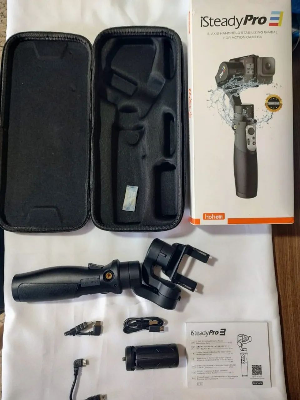 Estabilizador Gimbal - Hohem ISteady Pro 3 Eixos - Preto - Foto 2