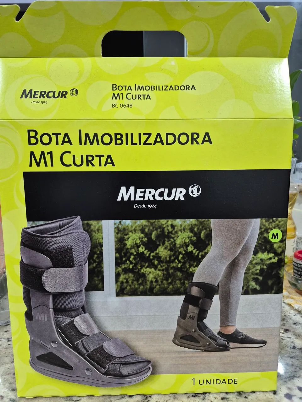 Bota imobilizadora M1 CURTA 
