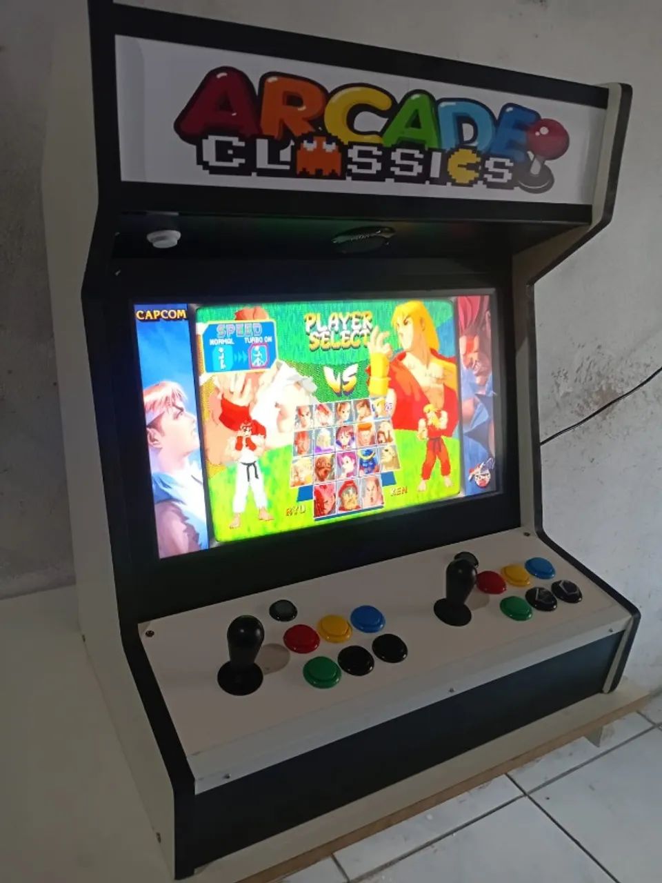 Mini Fliperama Arcade 2mil Games - Foto 2
