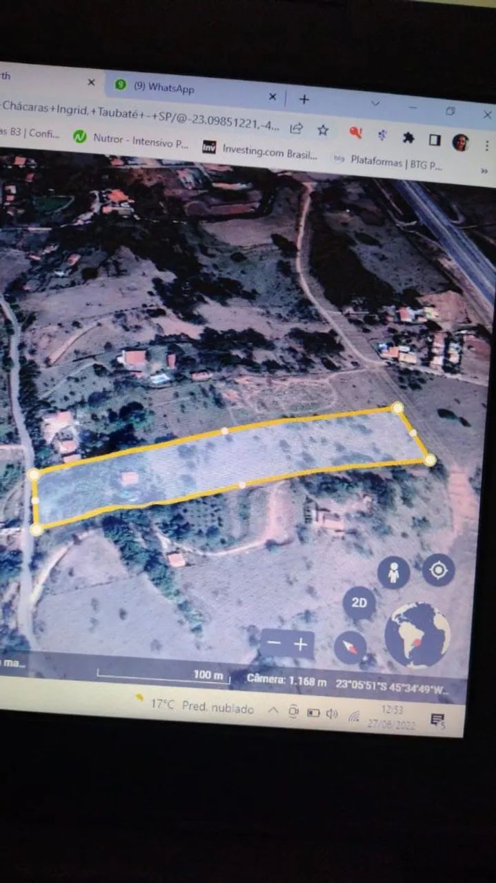 Vendo sitio em Taubaté 
