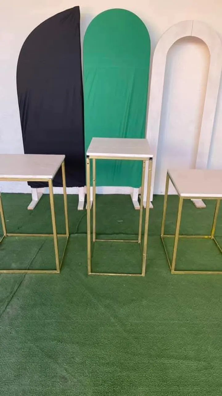 Mesas para decoração 