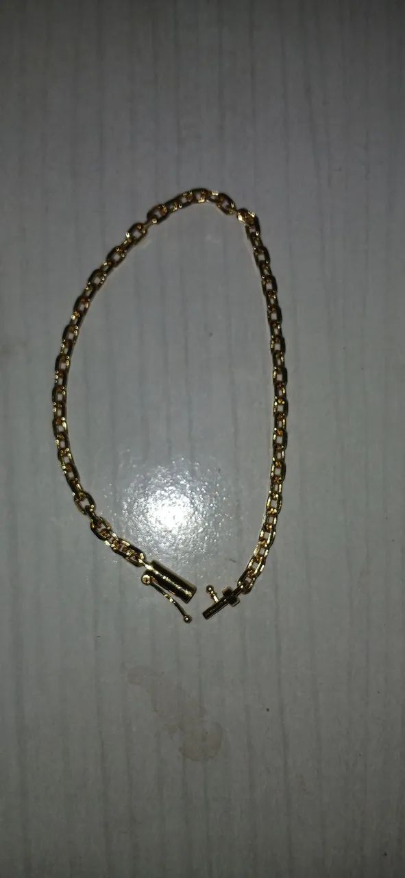 Pulseira Banhada a Ouro