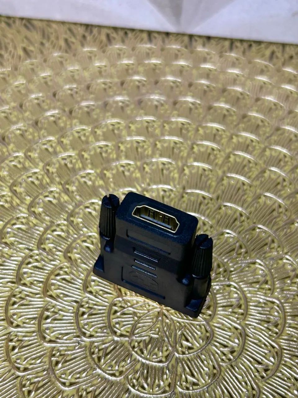 Adaptador DVI Macho para HDMI Fêmea Bidirecional - Foto 2