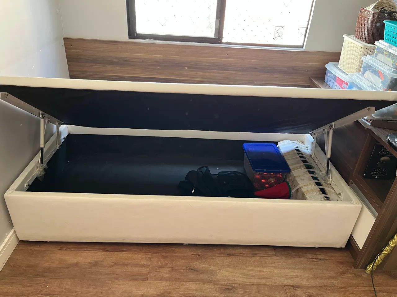 Base de cama baú 
