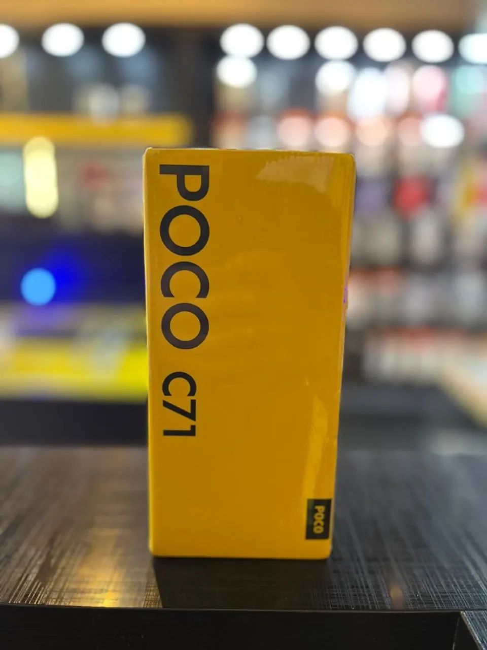 Xiaomi Poco C71 64GB 3ram preto novo com garantia - Celulares e