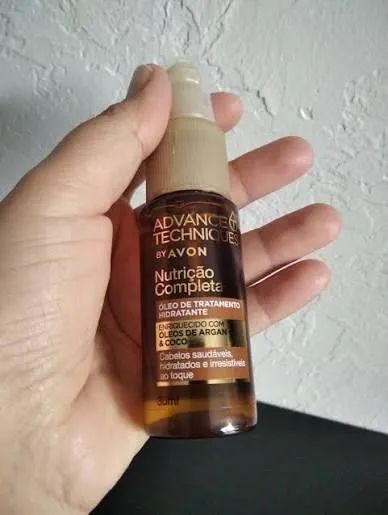 Óleo de tratamento capilar advance avon