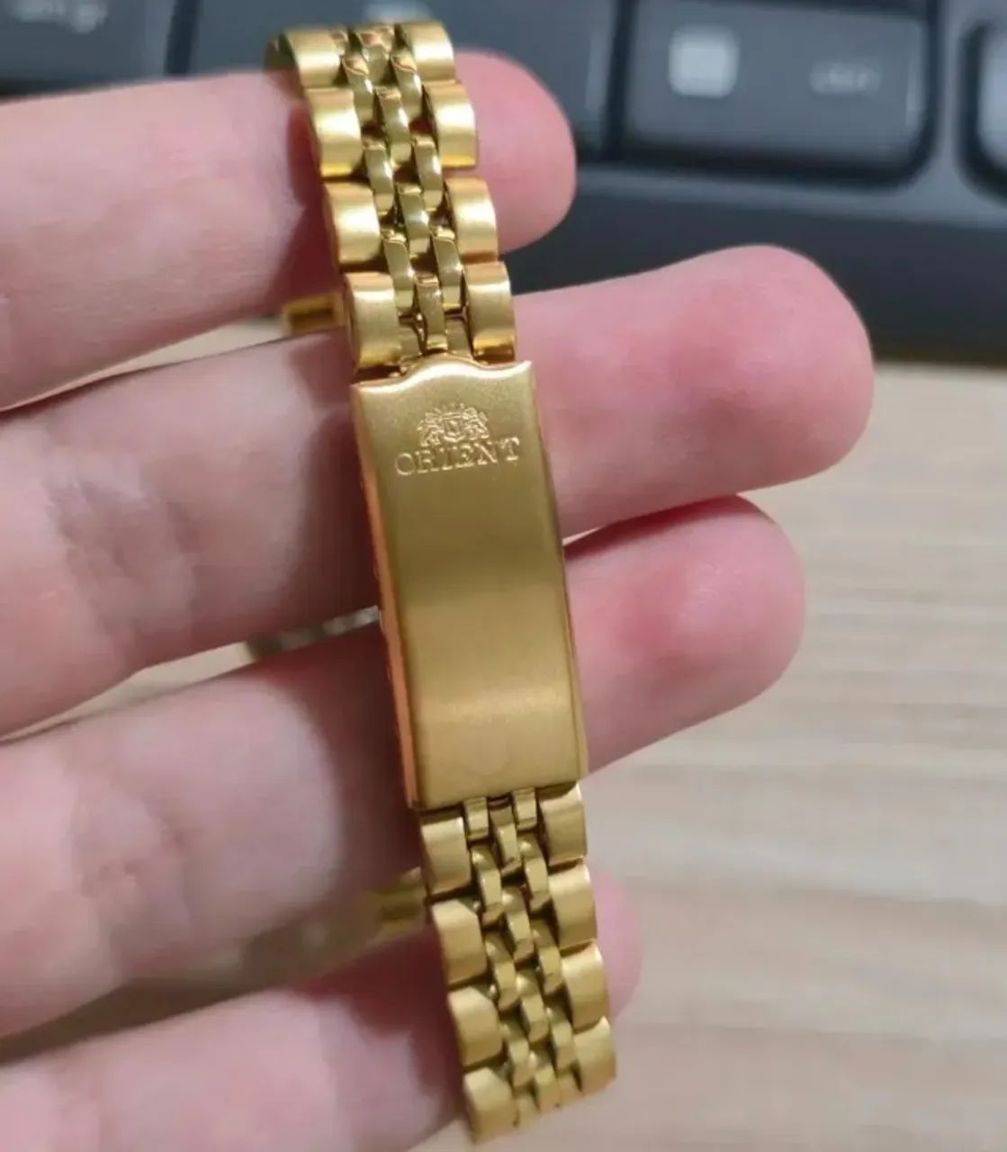 Relogio Orient Feminino Automatico Dourado  - Foto 3