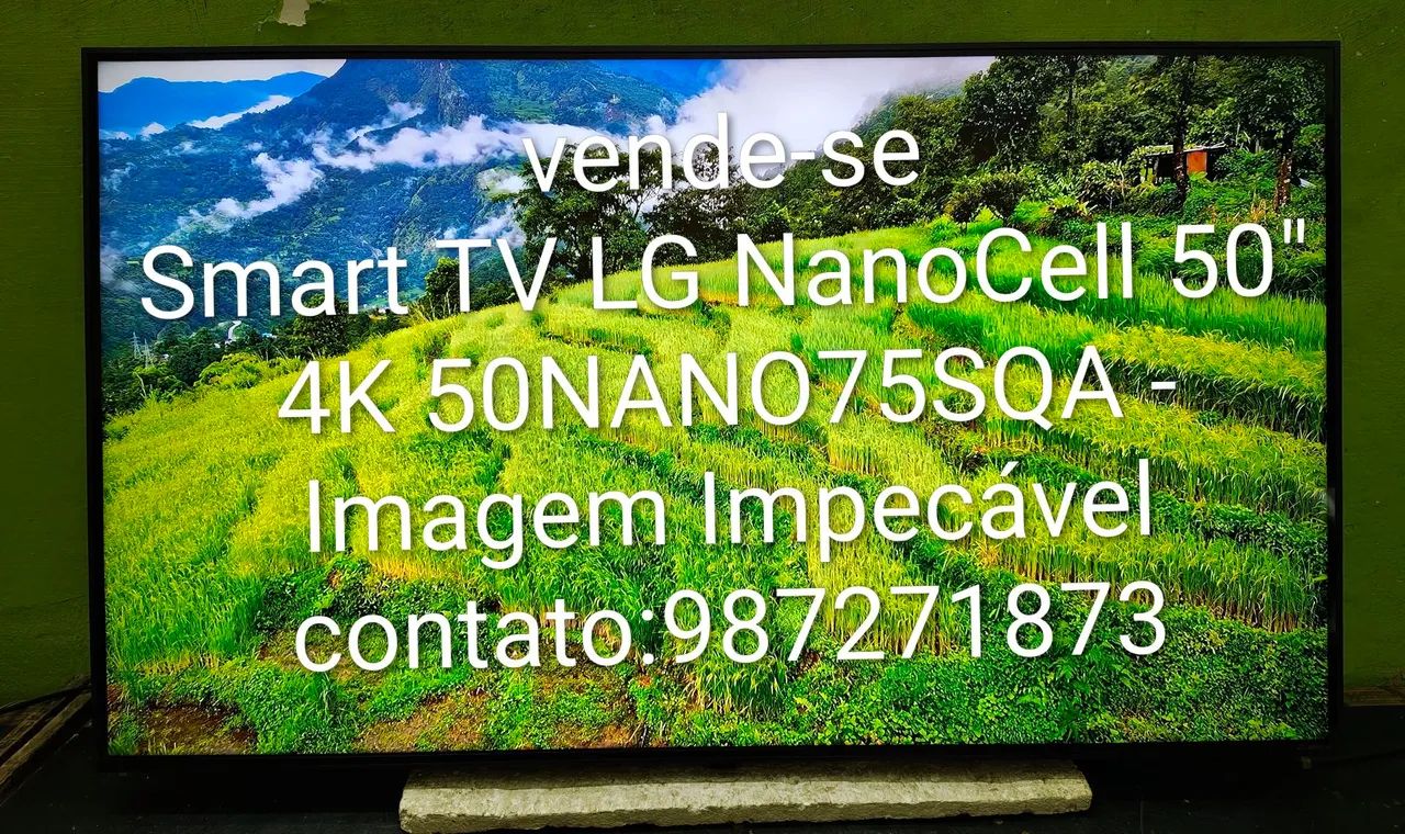 Smart TV LG NanoCell 50" 4K 50NANO75SQA - Imagem Impecável - Foto 5