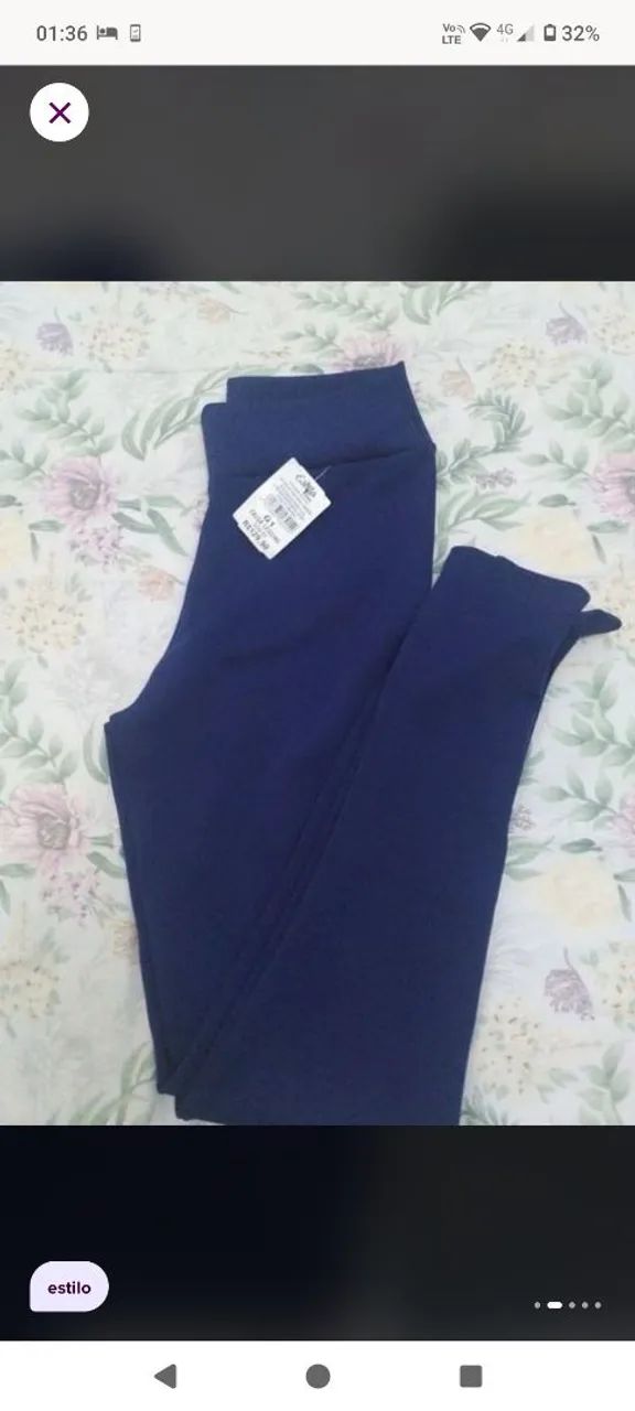 2 calças legging plus size novas - Foto 4