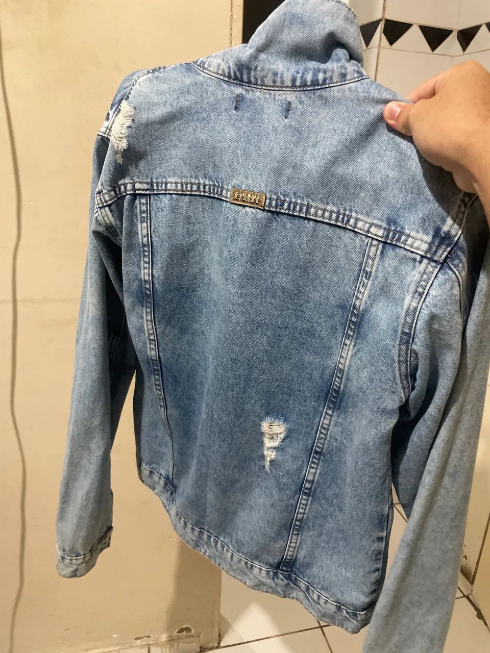 Jaqueta jeans masculina  - Foto 5