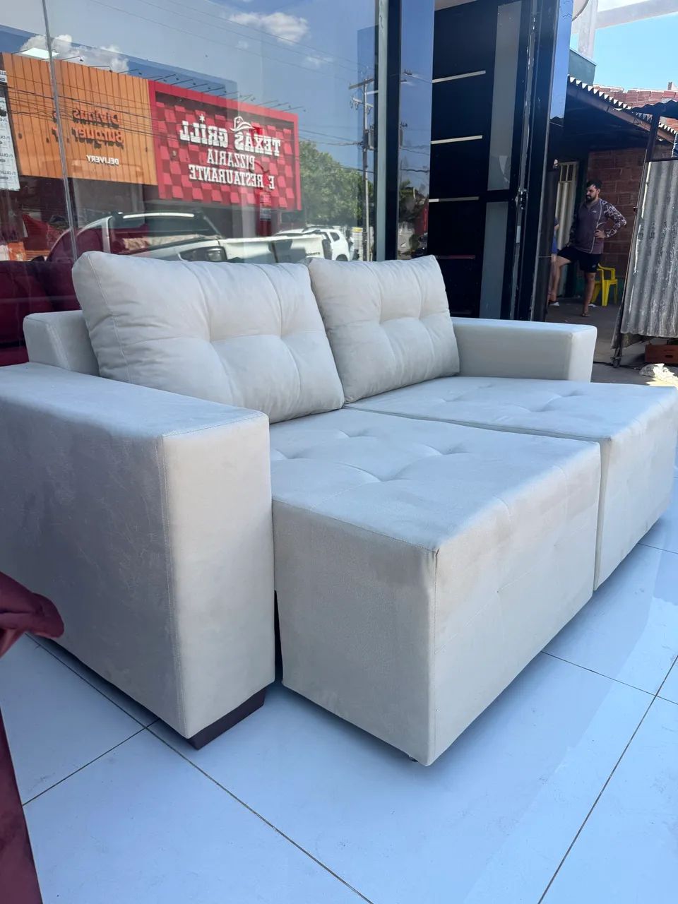 Sofá Retrátil modelo 2 Lugares 