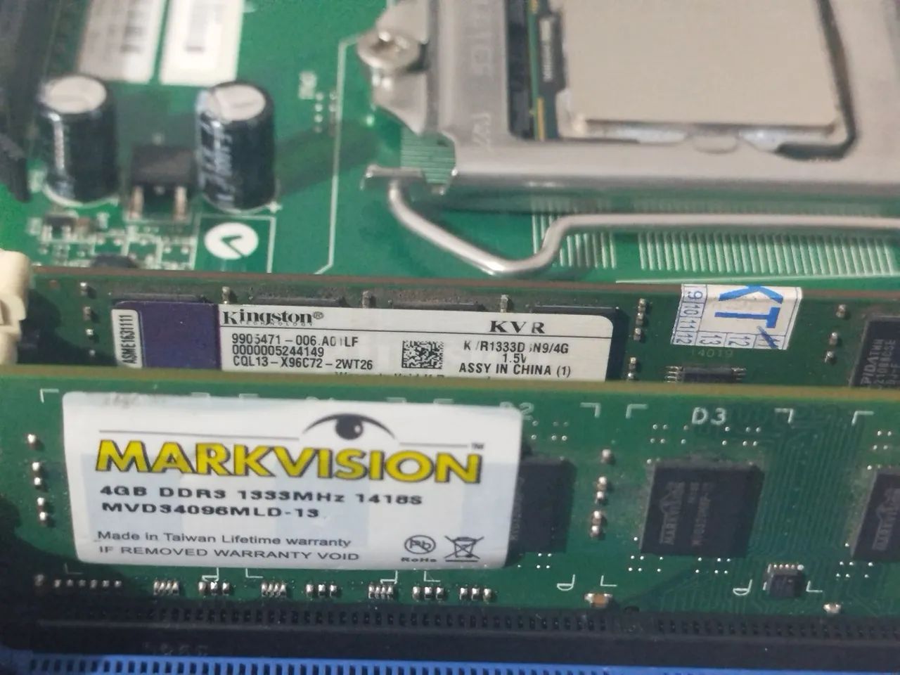Kit placa mãe com i3 e 8 de RAM  - Foto 3