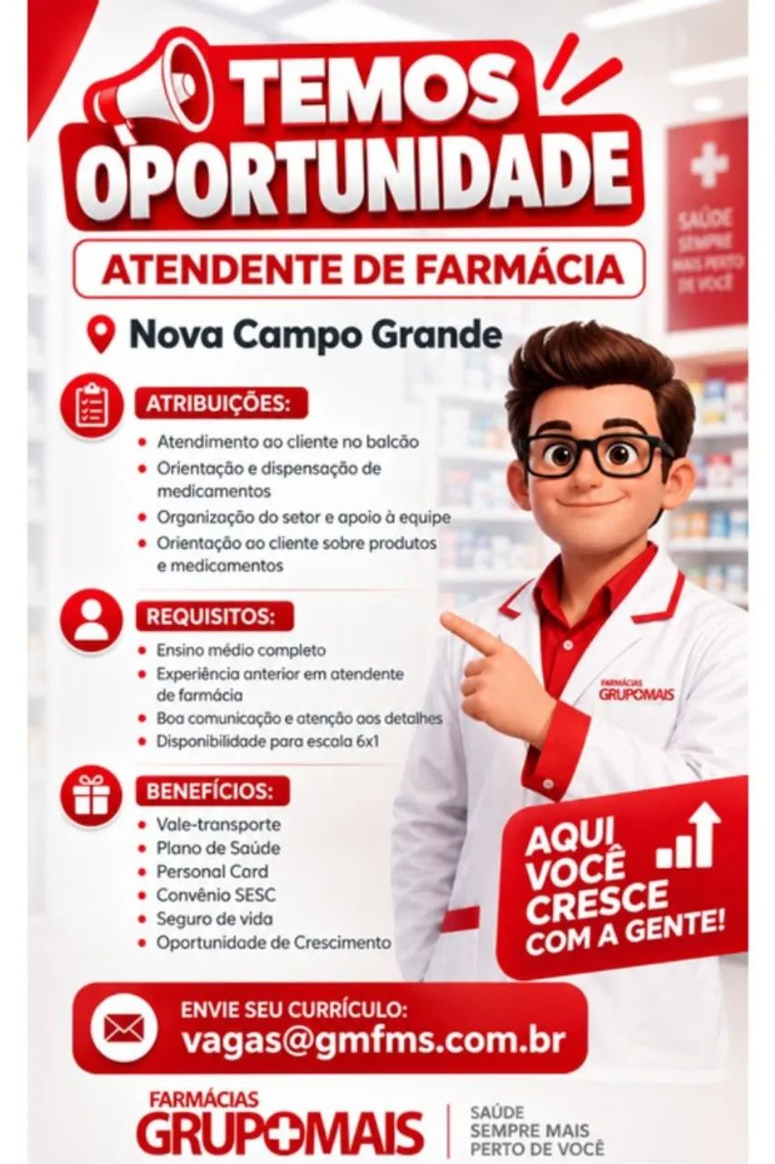 Vagas de Emprego!!
