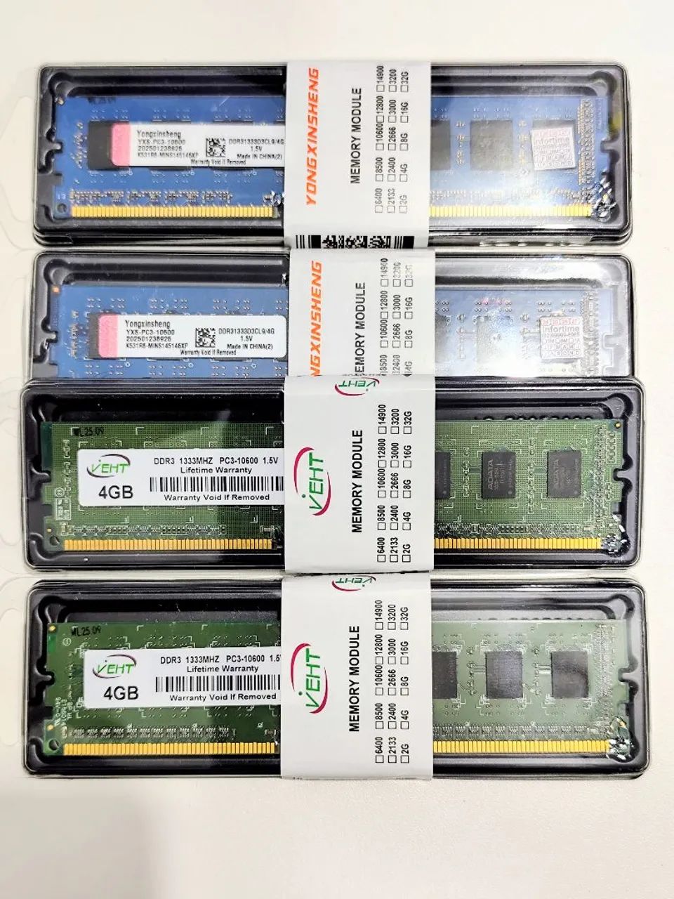 Memória ram DDR3 8gb 1333 e 1600mhz - Memória RAM - Zumbi dos
