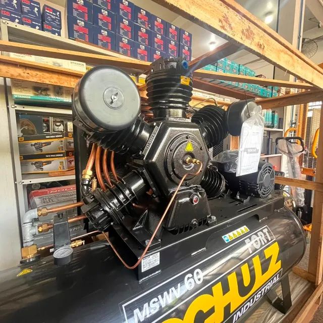  Compressor Schulz Fort MSWV 60 - 15HP | 60 PCM | 425 Litros - - Foto 4
